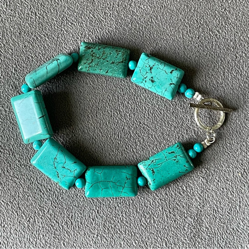 Turquoise Beaded Bracelet